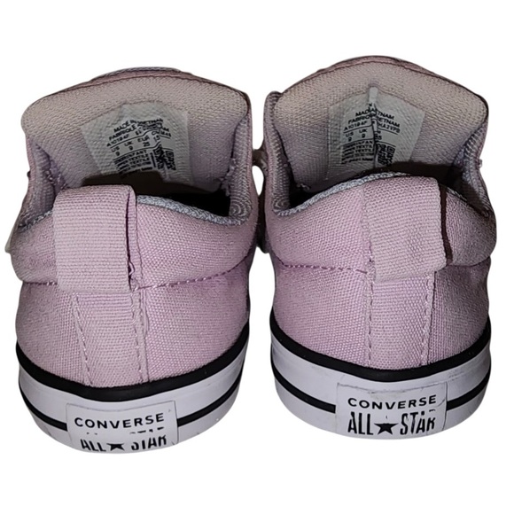 Converse Pink Glitter Sneakers Kids 9 Toddler Low Top Lace Up Casual Shoes - Picture 5 of 12